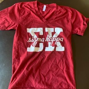 Red sigma kappa shirt